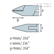 Boční kleště 3122HS22 s malou fasetou