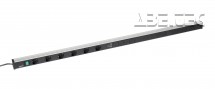Kabelový kanál 1400, 6 zásuvek, 2 USB, vypínač, TPR14-001-FR
