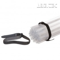 Vodivý řemínek se suchým zipem, černý, 60cm, 243325
