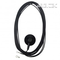 Zemnicí kabel, 10mm/očko, 4,6m, 1MΩ rezistor, 3040