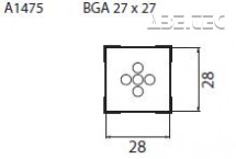 rčeno pro pouzdra BGA 27x27 mm