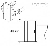 Pájecí hrot A1384 (SOP 20L) pro termokleště FX-8804