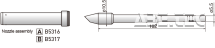 Pájecí hrot HAKKO T33-BC6