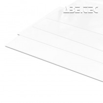 Termofólie pro vakuové tváření Form Sheet, bílé, 15ks