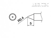 Pájecí hrot T15-B4-0,4B