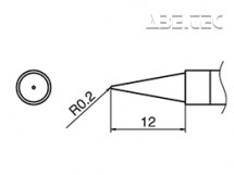 Pájecí hrot HAKKO T36-BL/BL