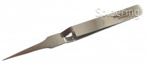 OEM BM - Přesná pinzeta s ostrou špičkou a obráceným chodem, 120mm