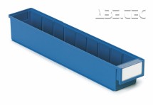Treston - Policový zásobník 5010-6, 500 x 92 x 82 mm, modrý
