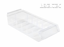 Treston - Zásobník L-01, 175 x 69 x 37 mm, transparentní
