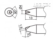 Hakko - Pájecí hrot HAKKO T37-BCR4