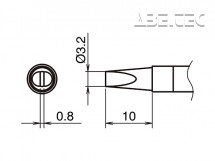  - Pájecí hrot HAKKO T39-D32