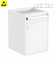 Sovella - Ocelová skříňka 45/66, pravá, se zámkem, standardní 60749110
