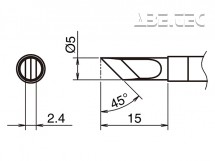  - Pájecí hrot HAKKO T39-KF