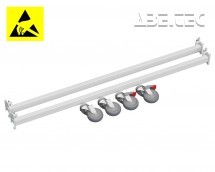 Treston - Sada koleček pro FiFo Flow Rack M1350, ESD, TFR1350CS-49