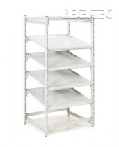 Treston - Základní modul Treston FiFo Flow Rack, M900, 933x805x1860mm, TFR900SS-49