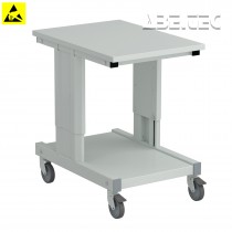 Treston - ESD pracovní vozík Concept, 500x700mm, CONT705-49
