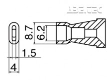  - Odpájecí hrot N60-09