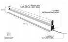 Germicidní lampa UVC–55 průmyslovém provedení