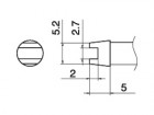  - Odpájecí hrot T15-R27 -2,7R